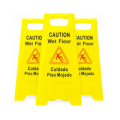 800g Factory Direct Supply Yellow A-Frame Caution Wet Floor Sign 24 Inches Tall Opens 12 Inches Plastic Safety Warning signs